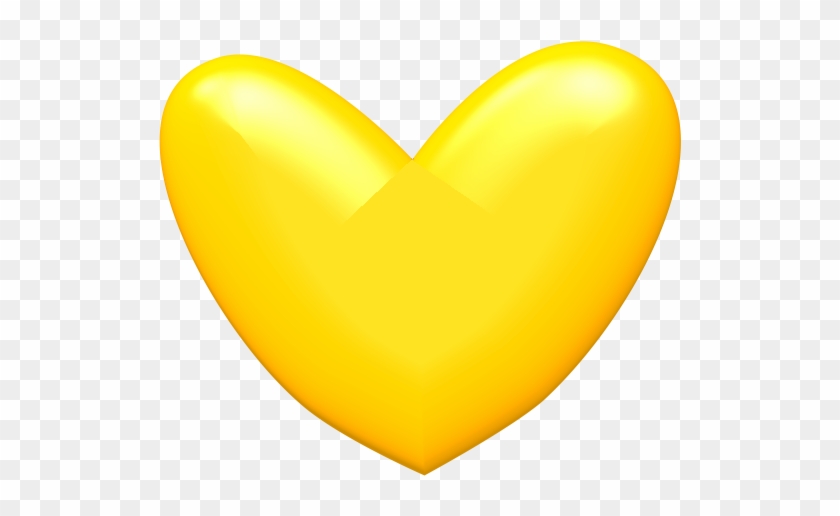 Yellow Heart Png Image