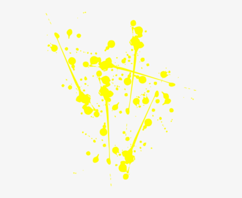 Yellow Paint Splat Clip Art At Clker Com Vector Clip