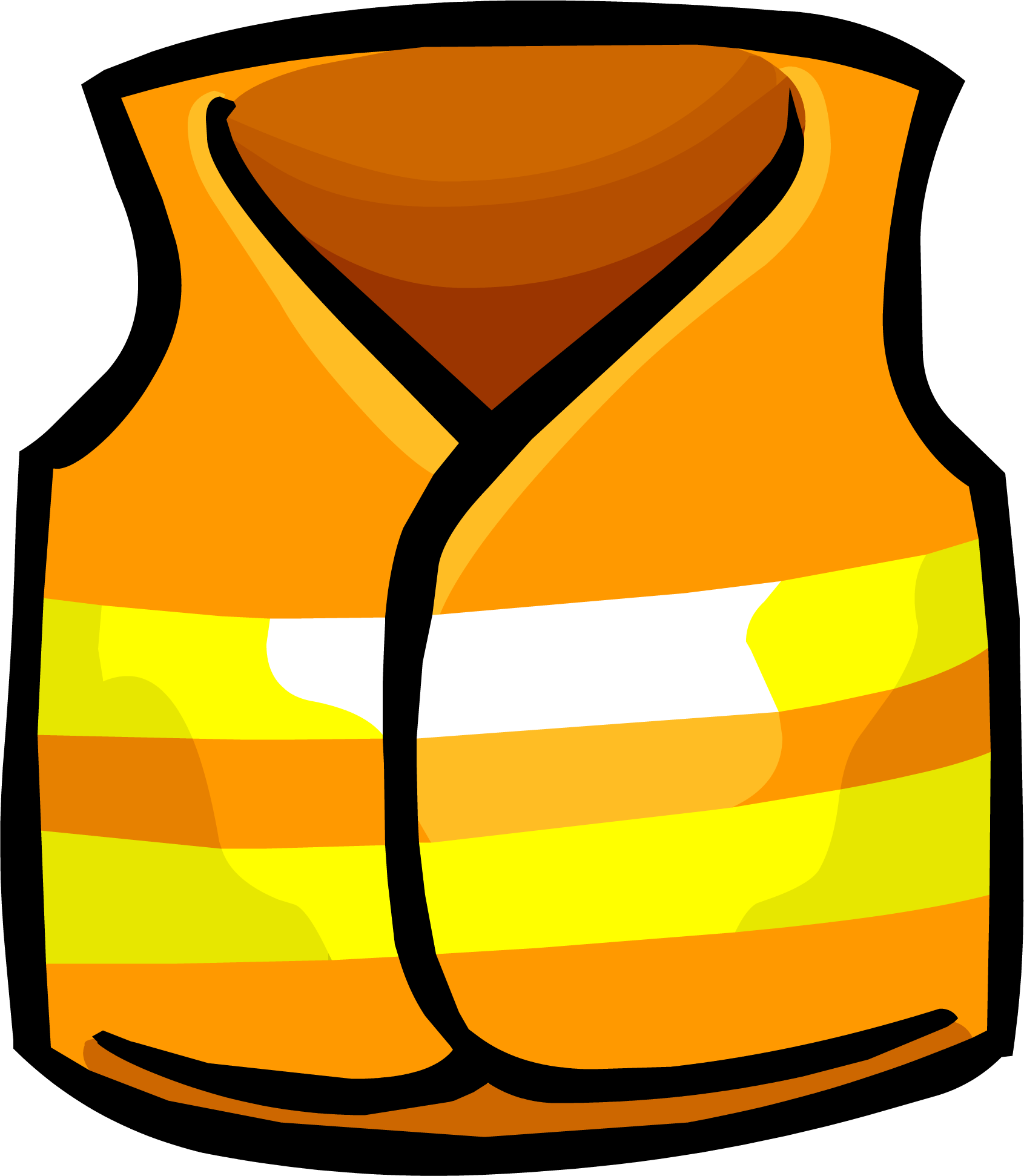 Clothing clipart yellow.