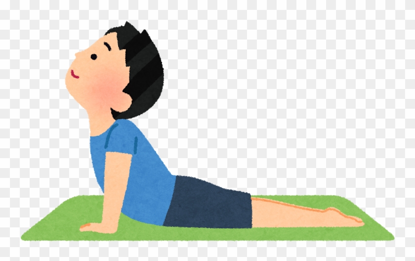 yoga clipart cartoon