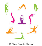 Yoga Clip Art and Stock Illustrations