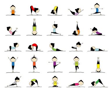 Yoga asanas yoga.