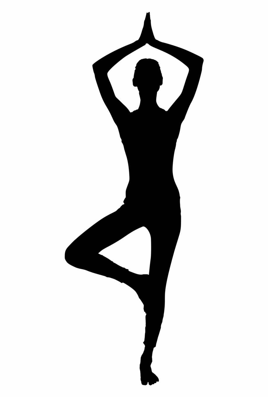 yoga poses clipart basic