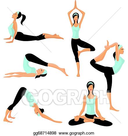 Eps illustration yoga.