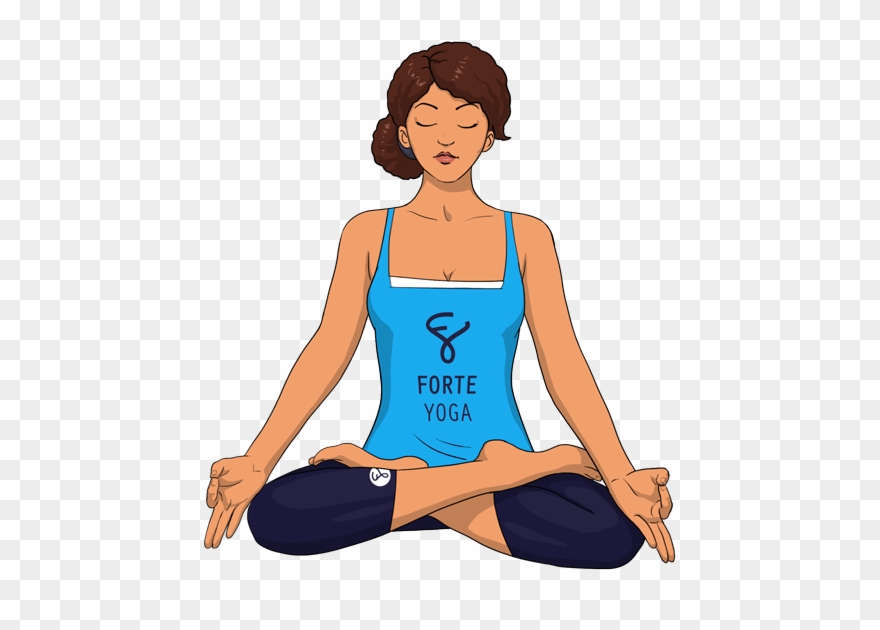 Lotus yoga pose.