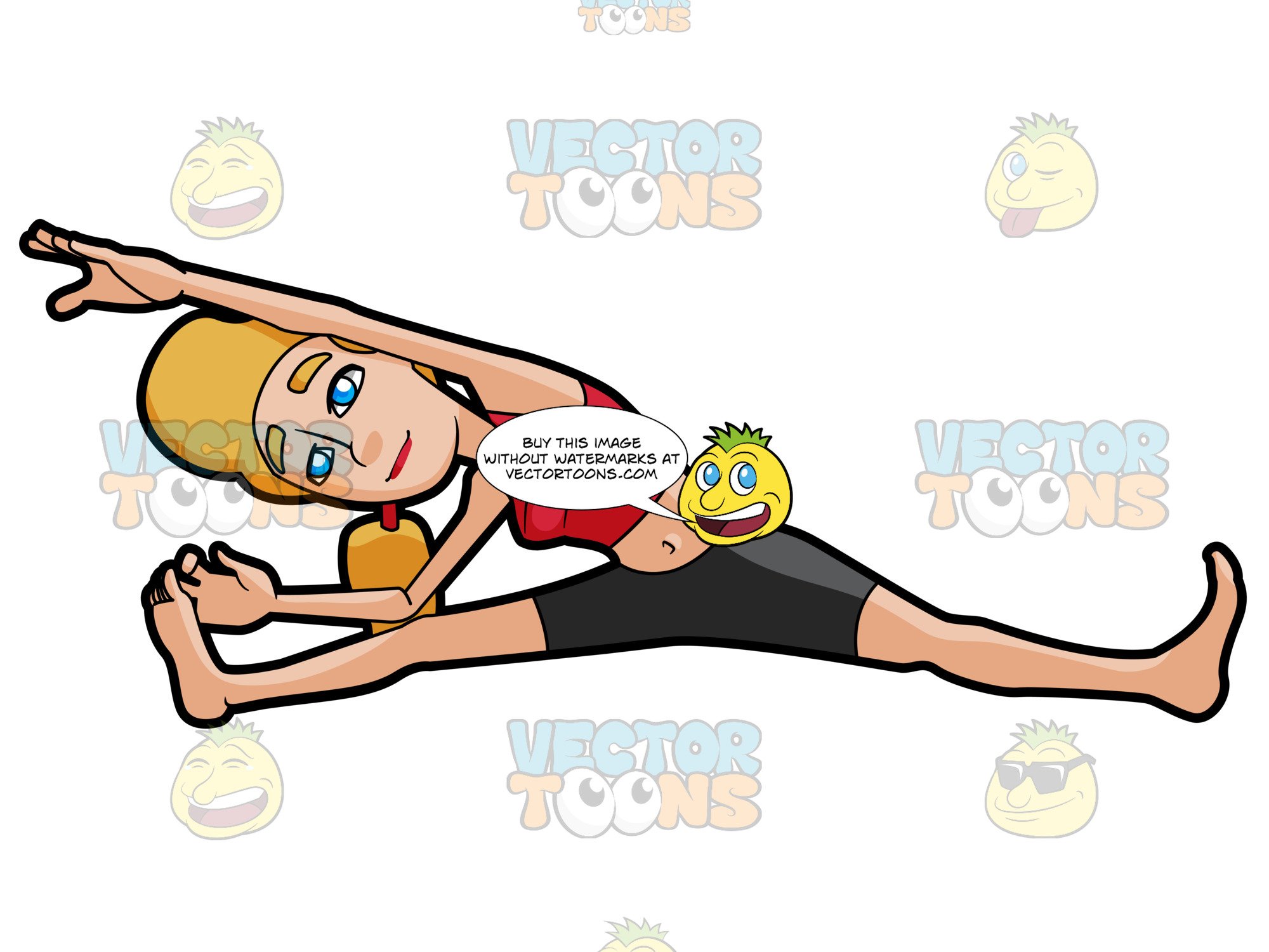 yoga poses clipart seated