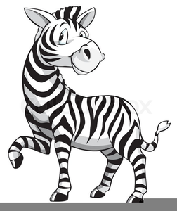 Animated zebra clipart.