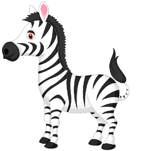 Boy Zebra Cliparts