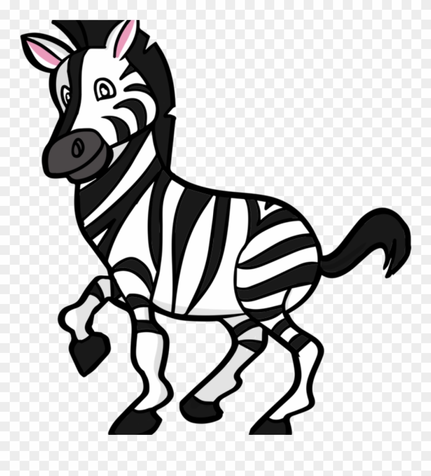 Zebra clipart cute.