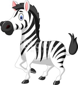 Zebra Cartoon premium clipart