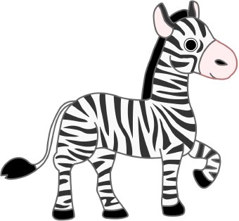 Free zebra cliparts.