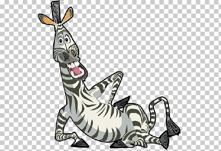 Marty Melman Alex Gloria Madagascar, cartoon zebra PNG