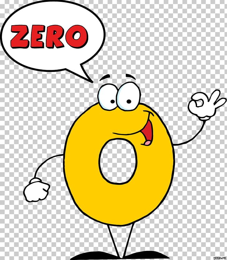 Animated Number Zero