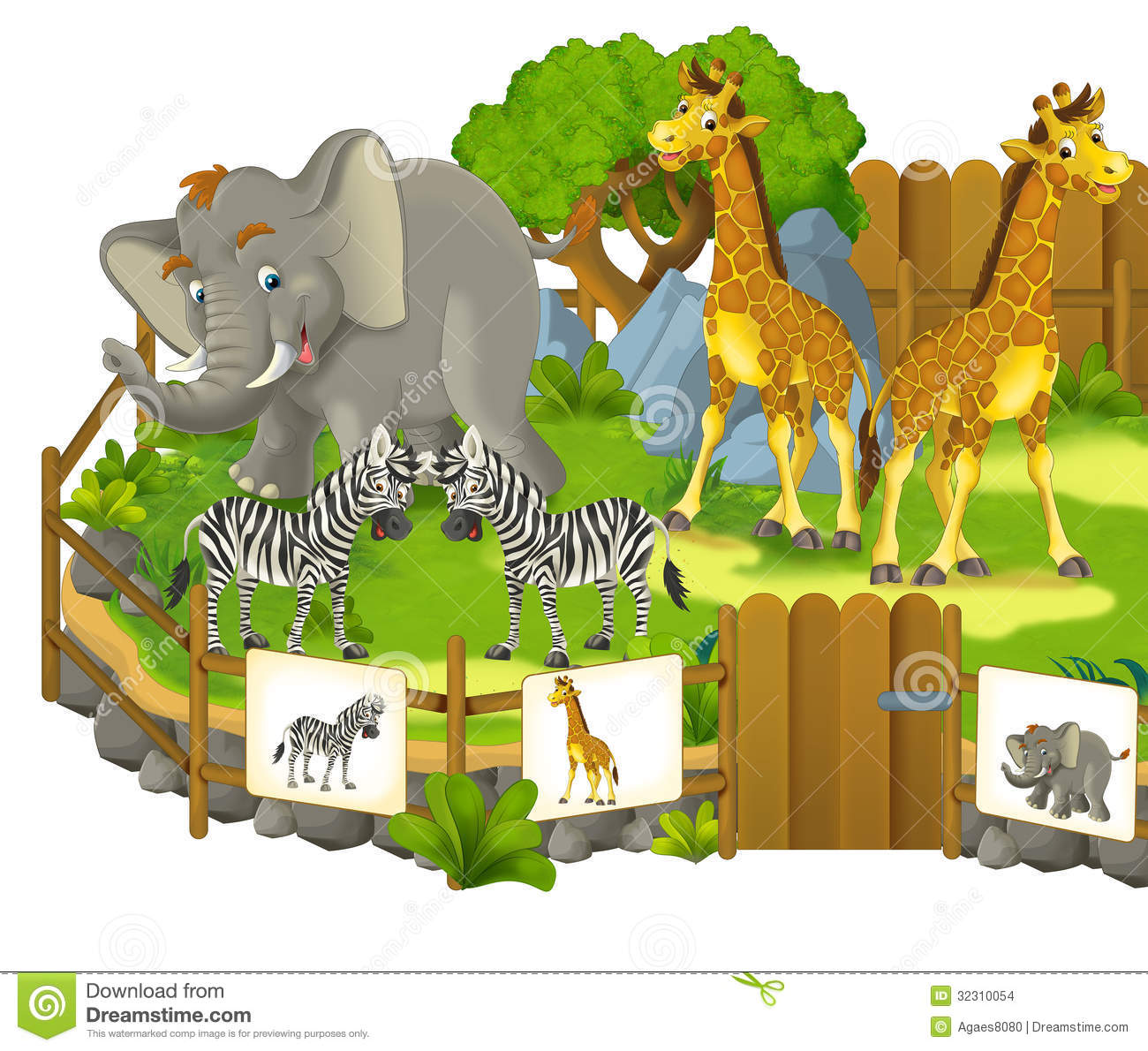 Zoo clipart clipart.
