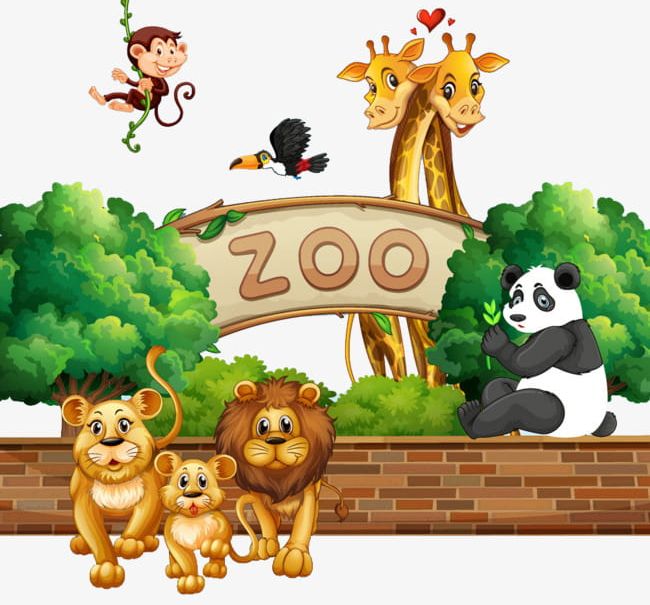Small Zoo Animals PNG, Clipart, Animal, Animals Clipart