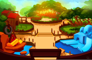Zoo background images.