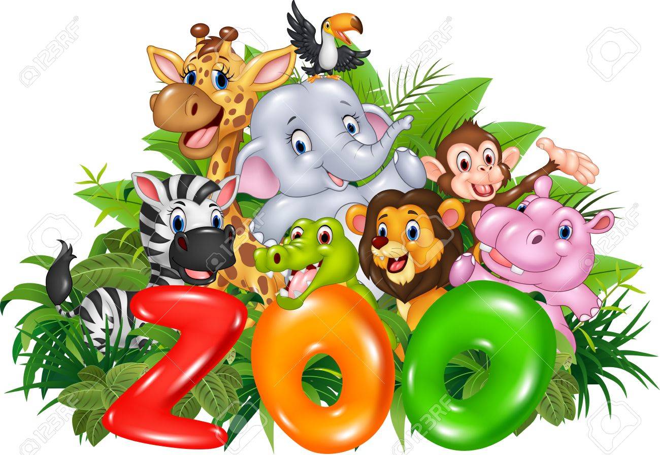 zoo clipart cartoon