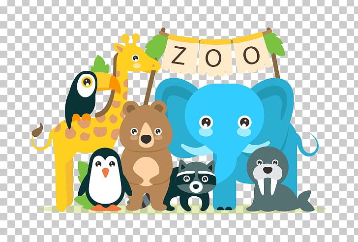 Zoo cartoon poglad.