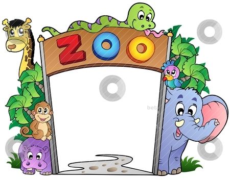 zoo clipart drawing