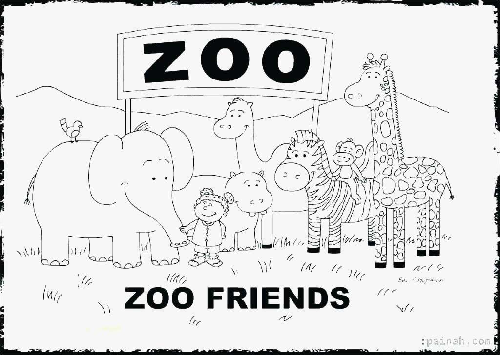 Zoo clipart simple.