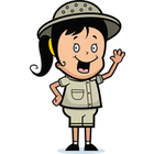 Zookeeper clipart look.