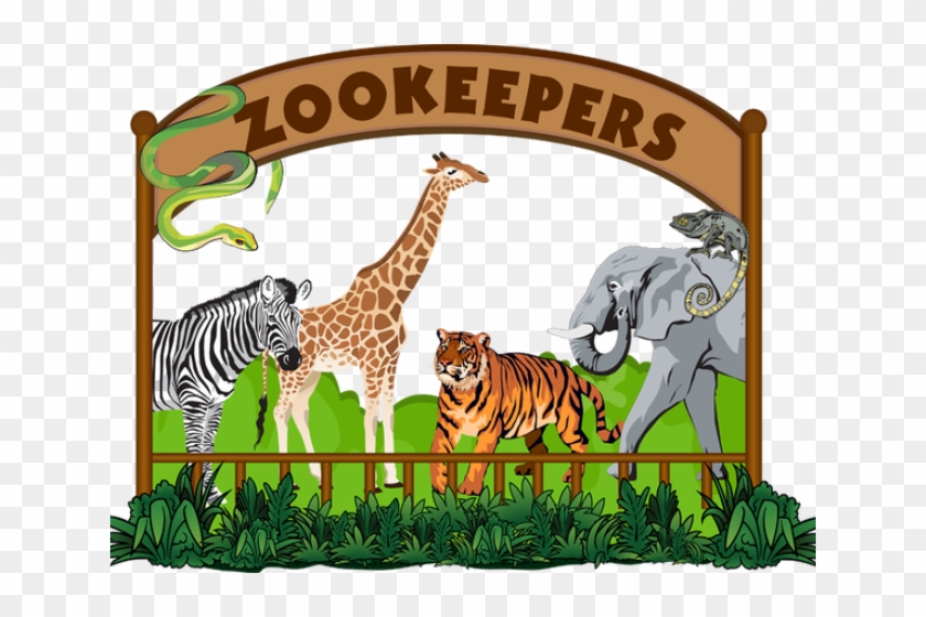 Zoo clipart zookeeper.