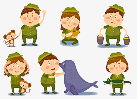 Free Zookeeper Clip Art with No Background