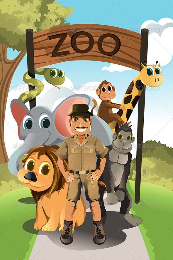 Zookeeper and wild.