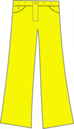 Clipart Trousers Yellow Pants and other clipart images on Cliparts pub™