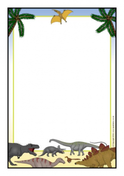 Dinosaur Footprint Clipart Border and other clipart images on Cliparts pub™