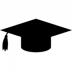 Graduation Cap Clipart Silhouette and other clipart images on Cliparts pub™