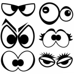 Eyes Clipart Black And White Monster and other clipart images on ...