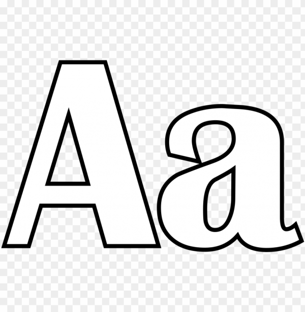 Abc Clipart Letters Black And White and other clipart images on ...