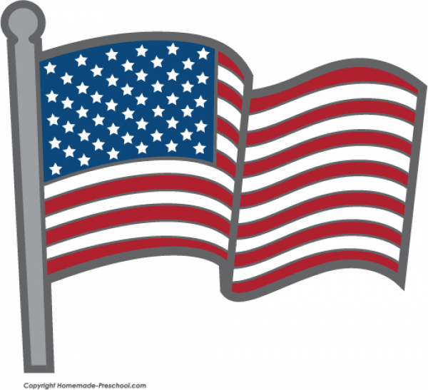 American Flag Clipart Simple and other clipart images on Cliparts pub™