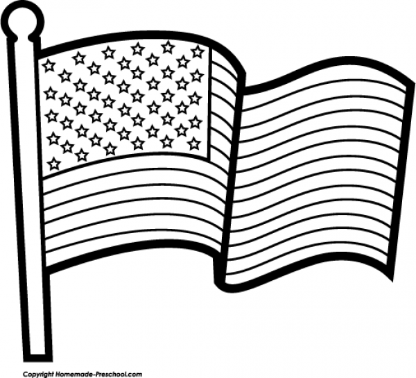 American Flag Clipart Simple and other clipart images on Cliparts pub™