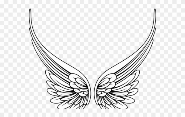 Angel Wings Clipart Invisible Background and other clipart images on ...