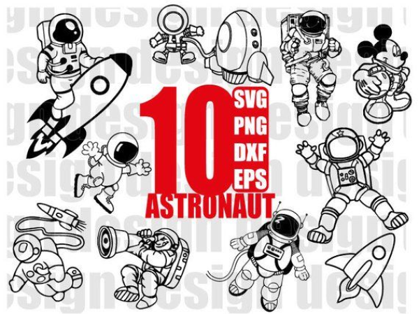 Astronaut Clipart Silhouette and other clipart images on Cliparts pub™