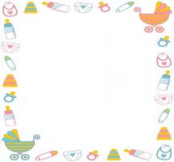 Baby Shower Clipart Border and other clipart images on Cliparts pub™