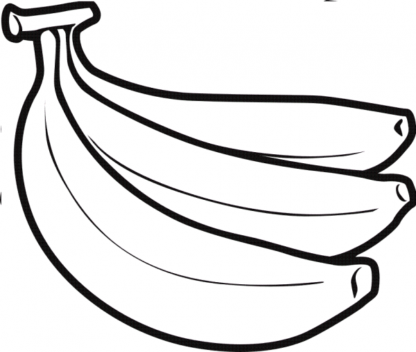 Banana Clipart Outline and other clipart images on Cliparts pub™