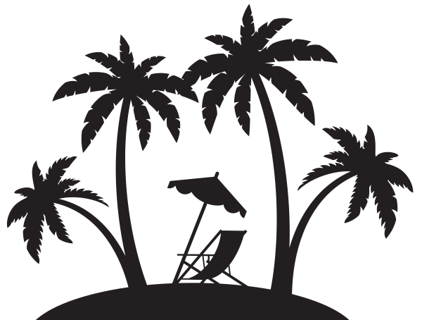 Beach Clipart Silhouette and other clipart images on Cliparts pub™