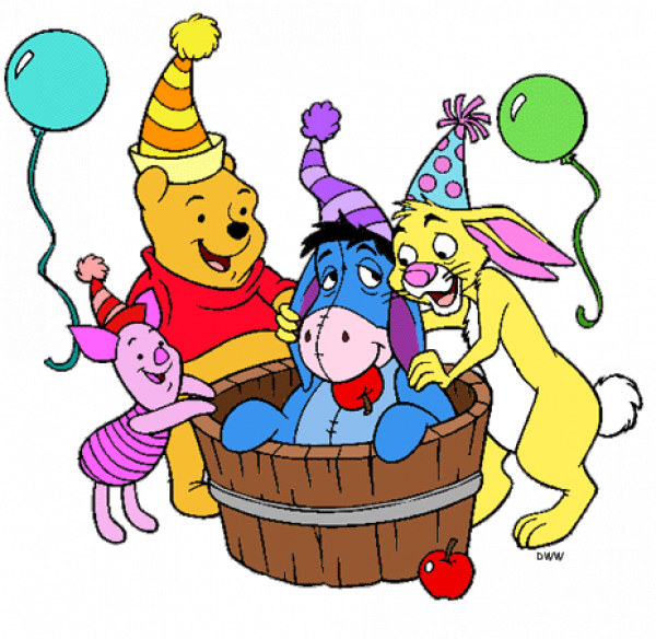 Birthday Party Clipart Winnie The Pooh and other clipart images on