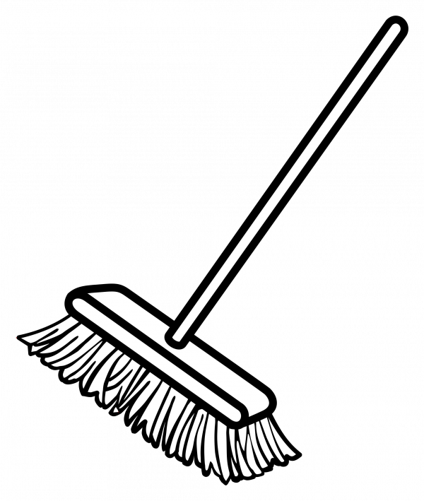 Broom Clipart Outline and other clipart images on Cliparts pub™