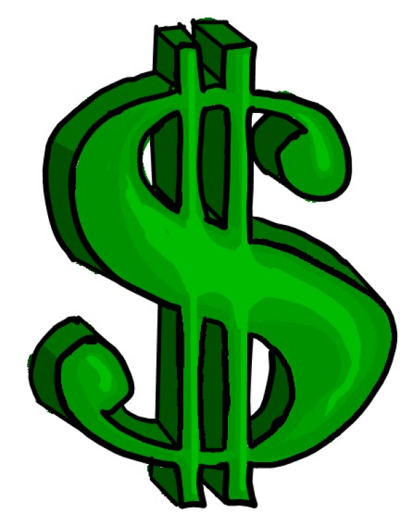 Free money symbol. 