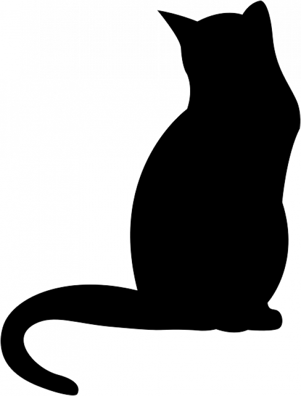 Cat Outline Clipart Shadow and other clipart images on Cliparts pub™