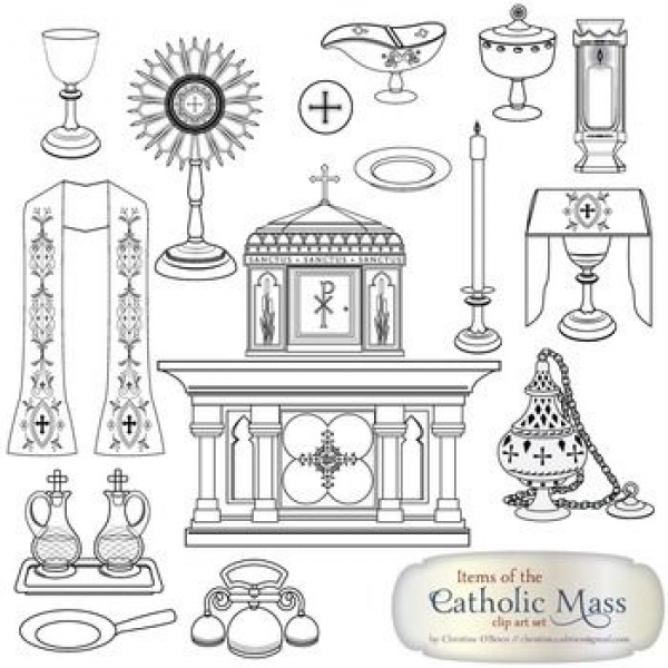 Ciborium Clipart Mass Drawing and other clipart images on Cliparts pub™