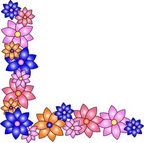 Flower Border Design For Bulletin Board