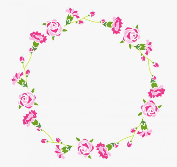 Clipart Flowers Border Circle and other clipart images on Cliparts pub™
