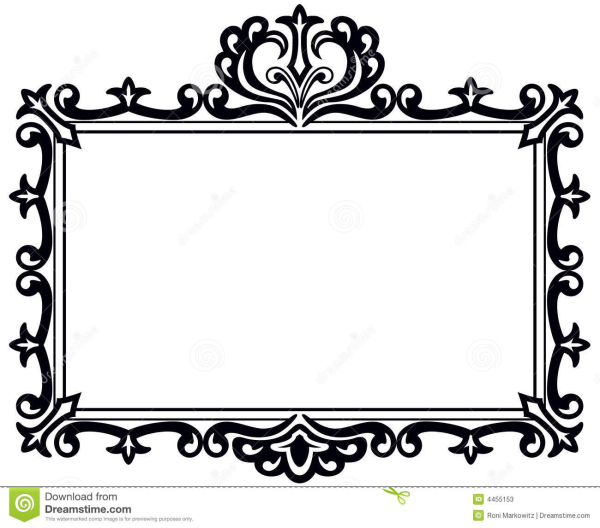 rectangle frame clip art