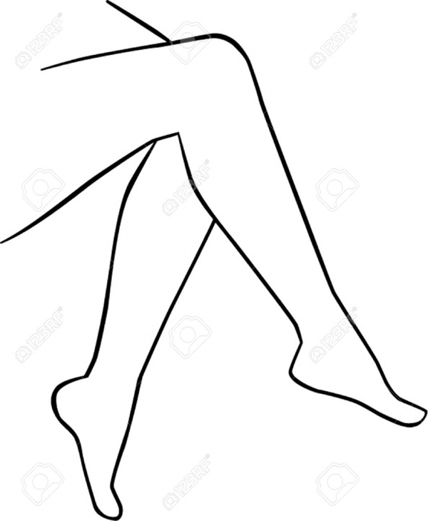 Clipart Leg Coloring and other clipart images on Cliparts pub™