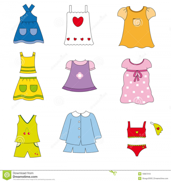 Summer Season Clipart Clothes and other clipart images on Cliparts pub™